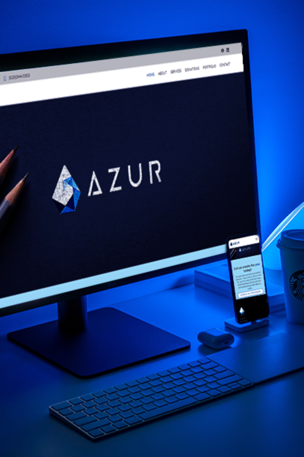 Azur Agency Website
