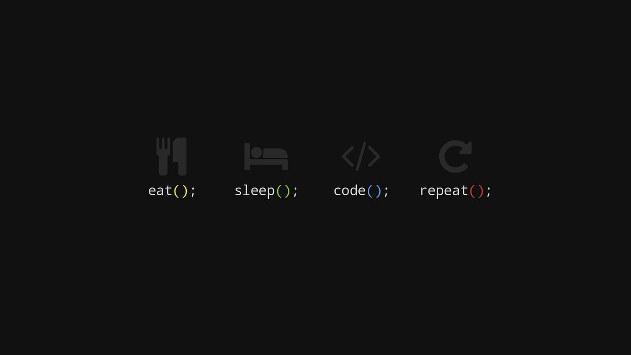 Eat, Sleep, Code, Repeat Image